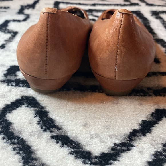 Jeffrey Campbell Flag Cognac Ballet Bow Flats Sz 7 - Picture 3 of 7